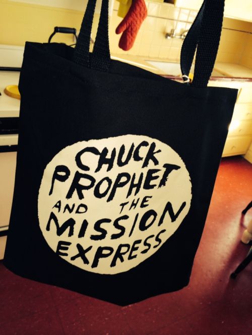 Chuck Prophet Tote Bag