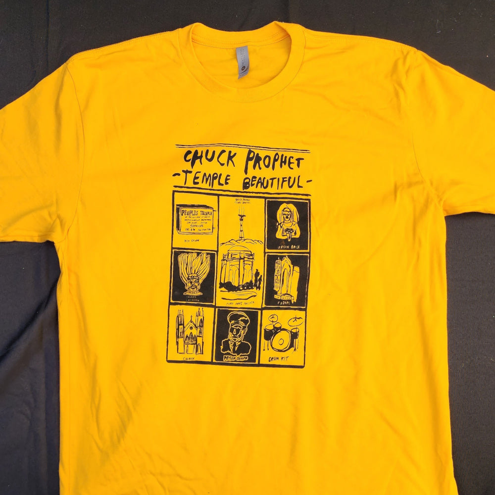 Temple Beautiful T-Shirt (Yellow)